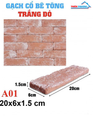 gạch cổ, gạch cổ óp tường, gạch cổ pháp, gạch cổ xi măng