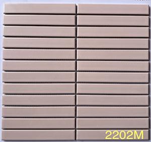Gạch Mosaic Que Đũa 2202M Màu Hồng