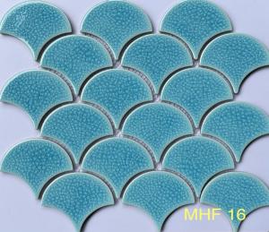 Gạch Mosaic Vảy Cá Rạn 2 Lớp MHF 16