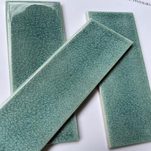 Gạch Thẻ Men Rạn Xám