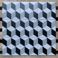 Gạch bông gợn sóng 3D 20x20