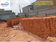 GẠCH CỔ NGUYÊN VIÊN XÂY ĐỎ CAM