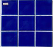 Gạch Mosaic Gốm Men Rạn 1 Lớp Xanh Dương