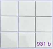 Gạch Mosaic 10x10 Men Bóng Màu Trắng