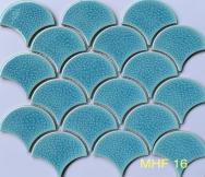 Gạch Mosaic Vảy Cá Rạn 2 Lớp MHF 16
